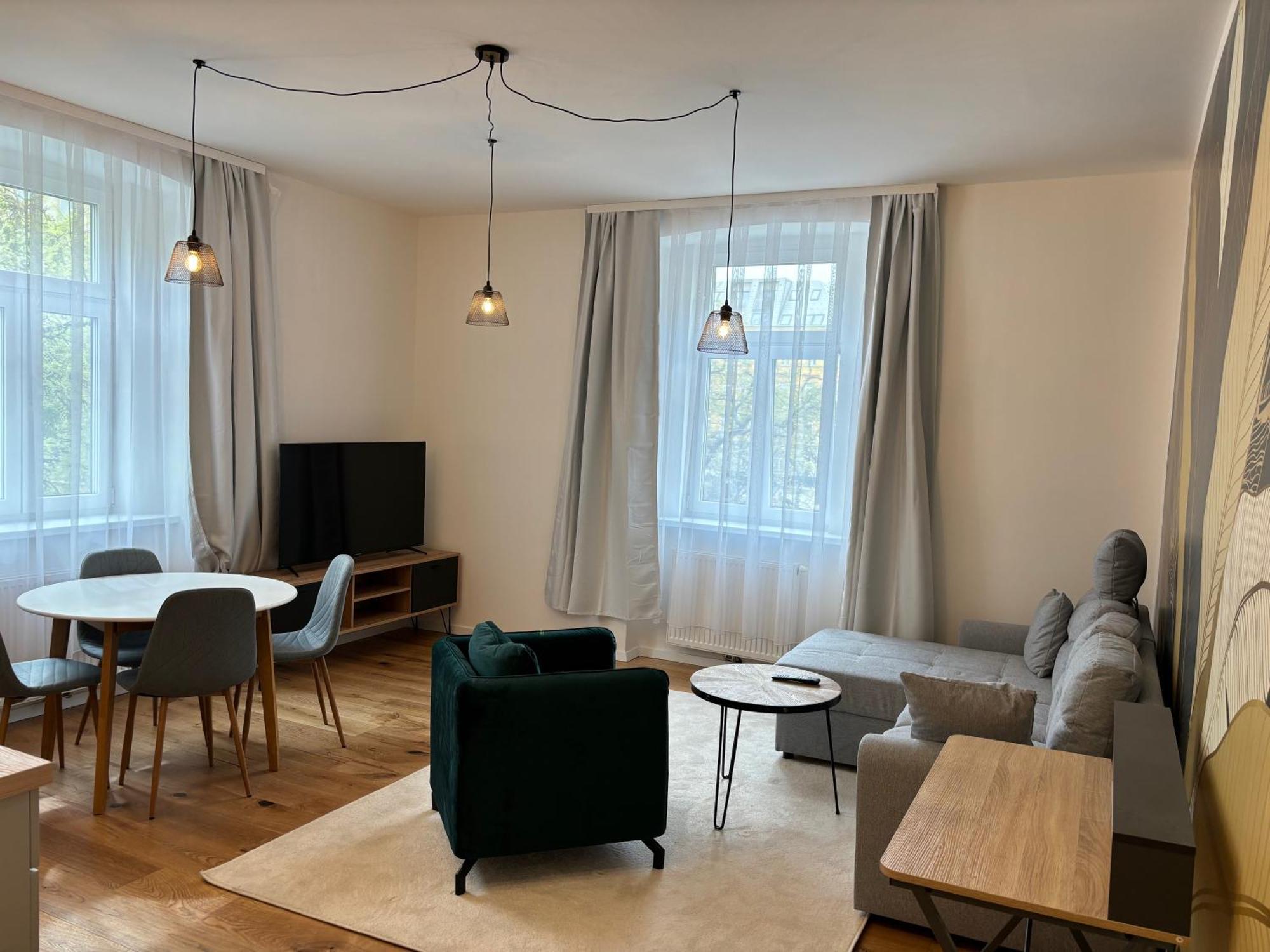 Altbauwohnung Mit Charme - Selbst Check In - Queensize Bett Wien Exterior foto